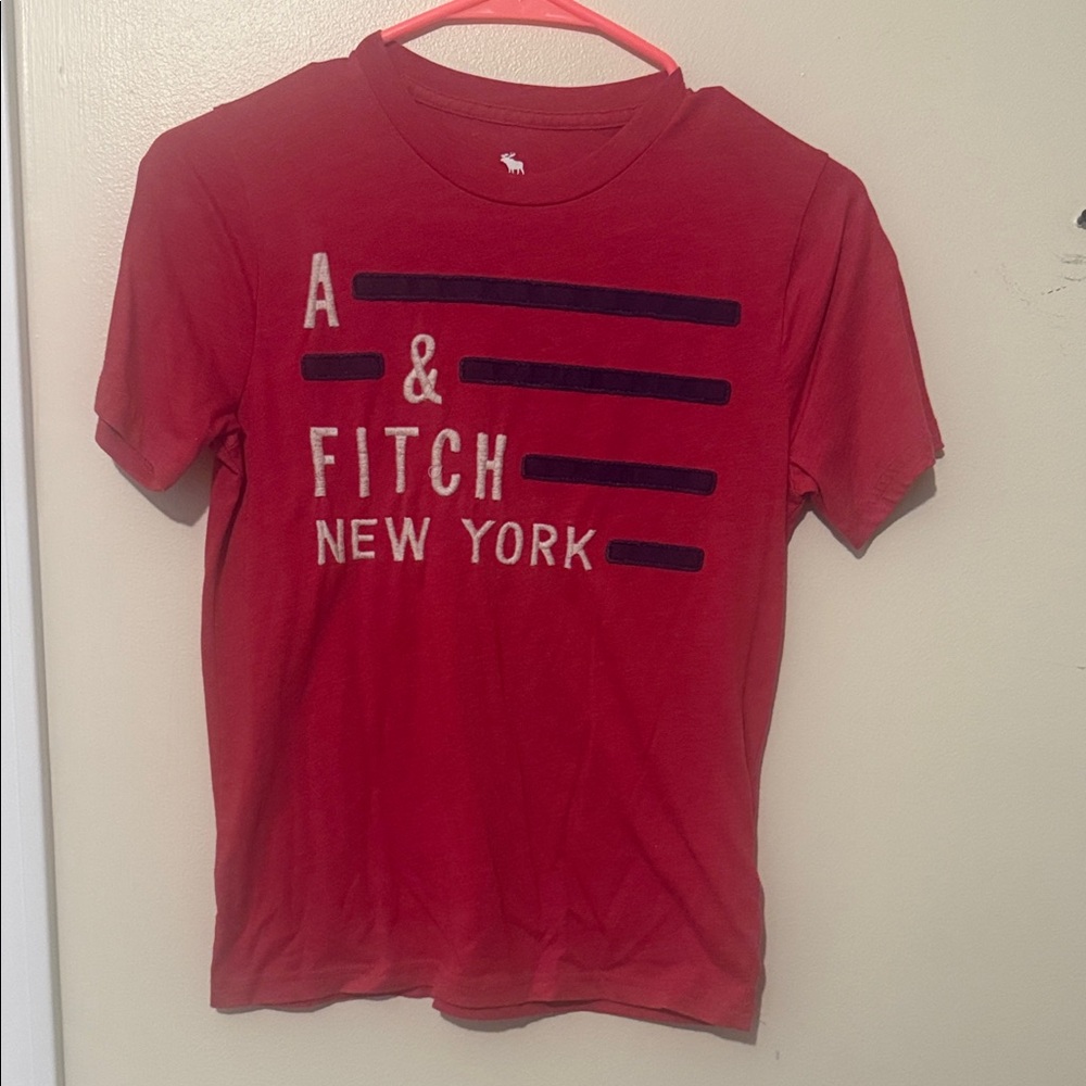 Abercrombie Kids Red Graphic Tee